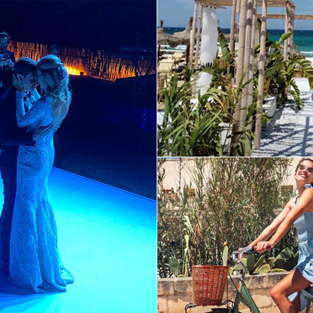 Con Ashton Kutcher y Sara Sampaio como invitados, así ha sido la lujosa boda italiana del ex de Beatriz de York