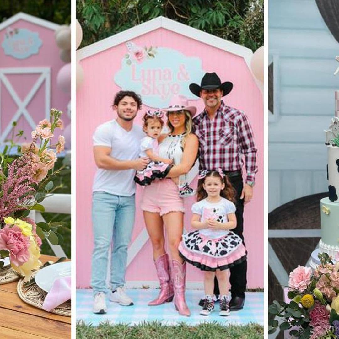 Todos los detalles de la fiesta de Luna y Skye, hijas de Ximena Duque