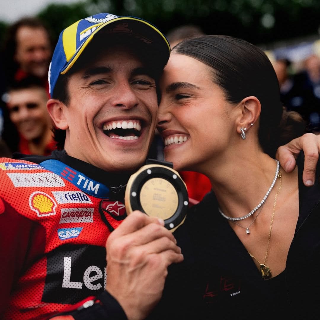 Marc Márquez, en su momento más dulce tras convertirse en campeón del mundo de MotoGP por séptima vez