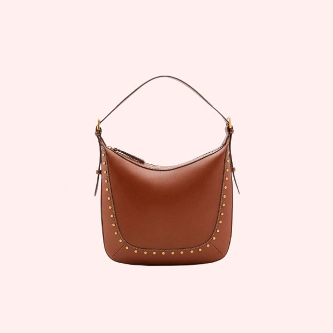 Un bolso estilo 'boho' color coñac
