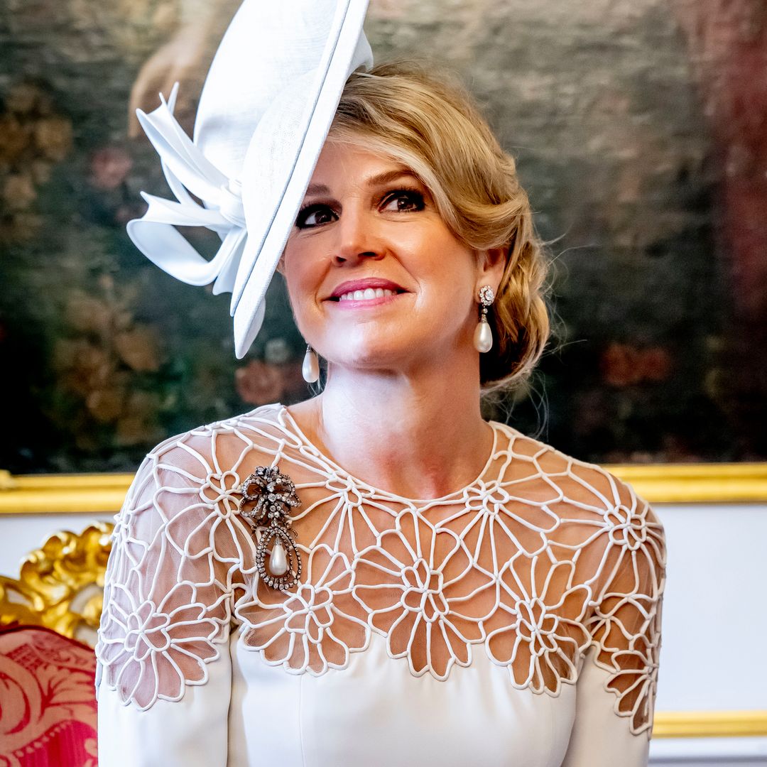 Máxima de Holanda recupera su vestido de la coronación de Carlos III en Praga: la anécdota detrás del look