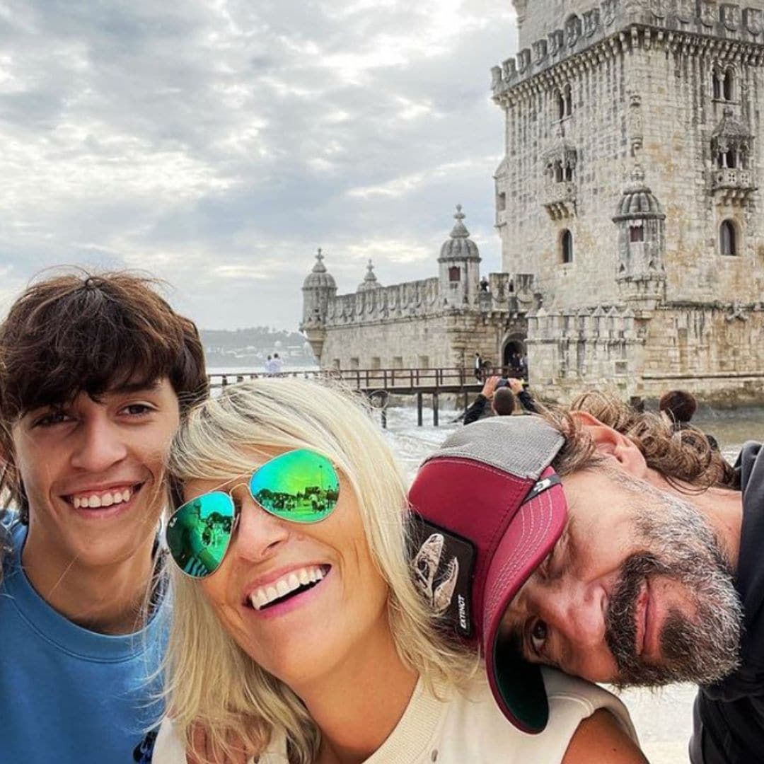 Así es Marc, el hijo de Santi Millán que acaba de cumplir 18 años y que es igual que su padre