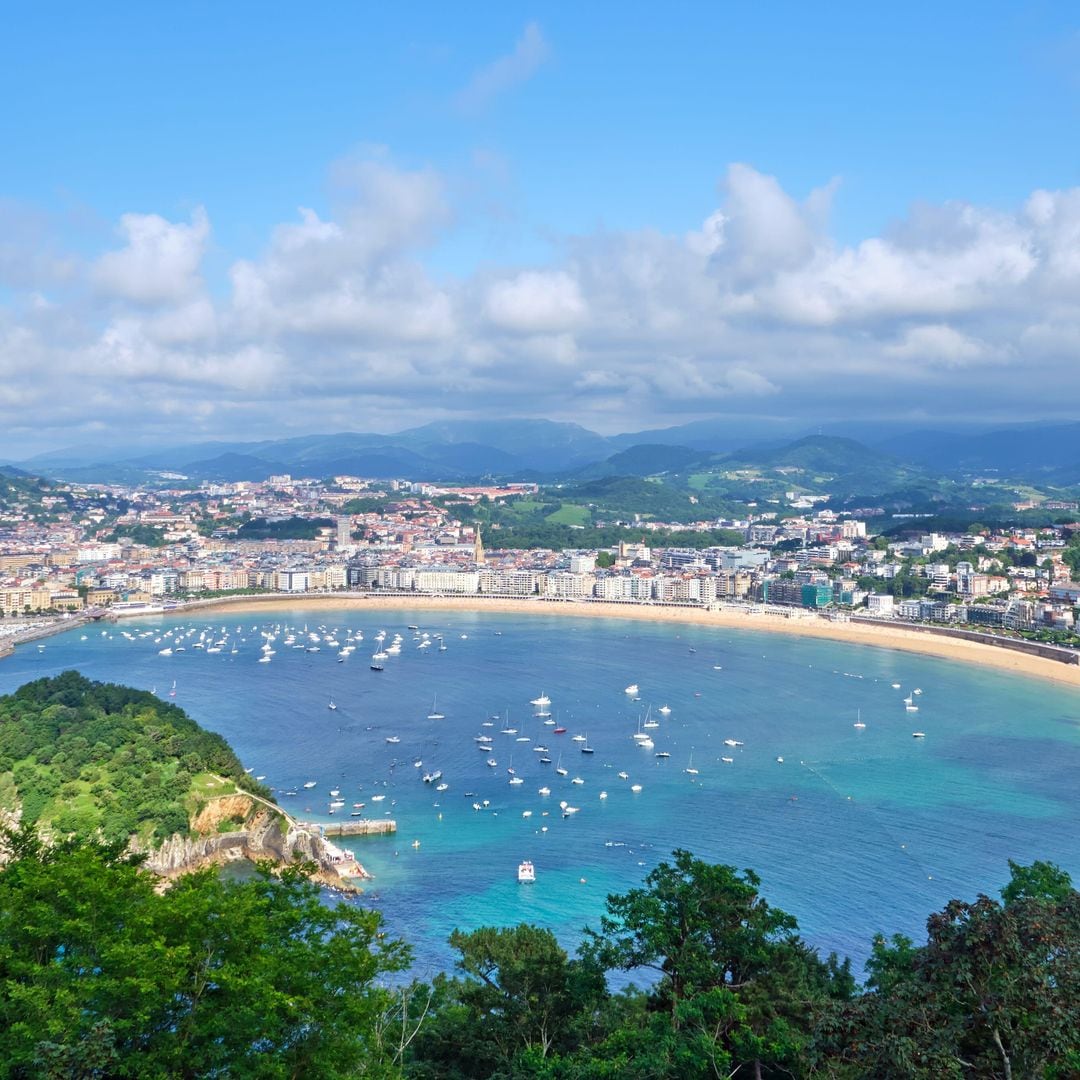 Playa de La Concha, San Sebastián, Guipúzcoa