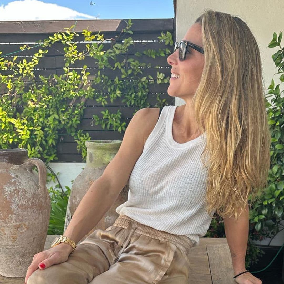 El look cómodo de Elsa Pataky con el que sí puedes ir al trabajo
