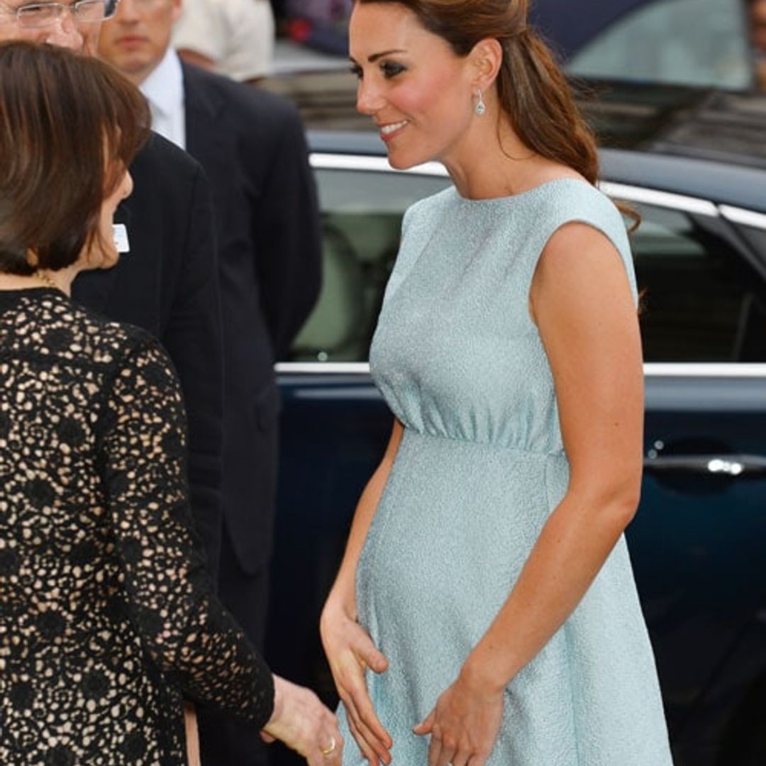 ¡Por fin! La 'pancita' de Kate Middleton toma forma en el sexto mes de embarazo