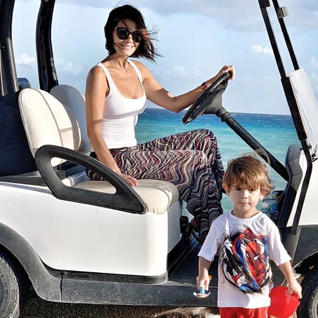 El increíble parecido de Elías, el hijo de María José Suárez, con Mowgli