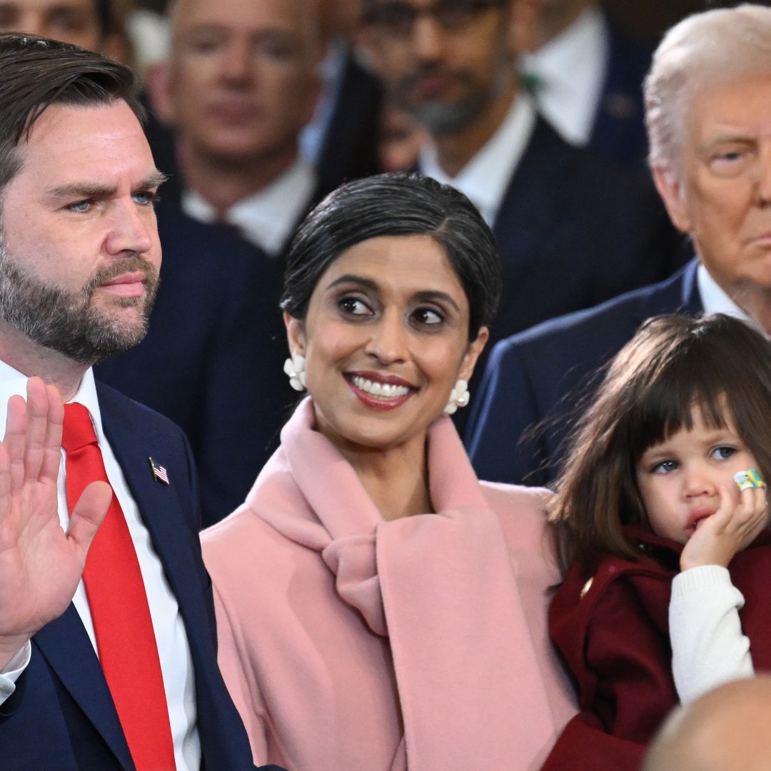 La adorable hija de JD Vance se 'roba el show' durante el juramento de su padre como vicepresidente
