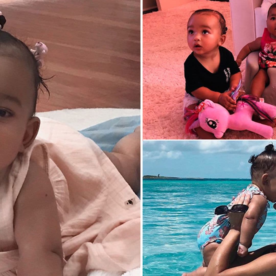 Las fotos más tiernas del primer año de la hija de Kim Kardashian, Chicago West