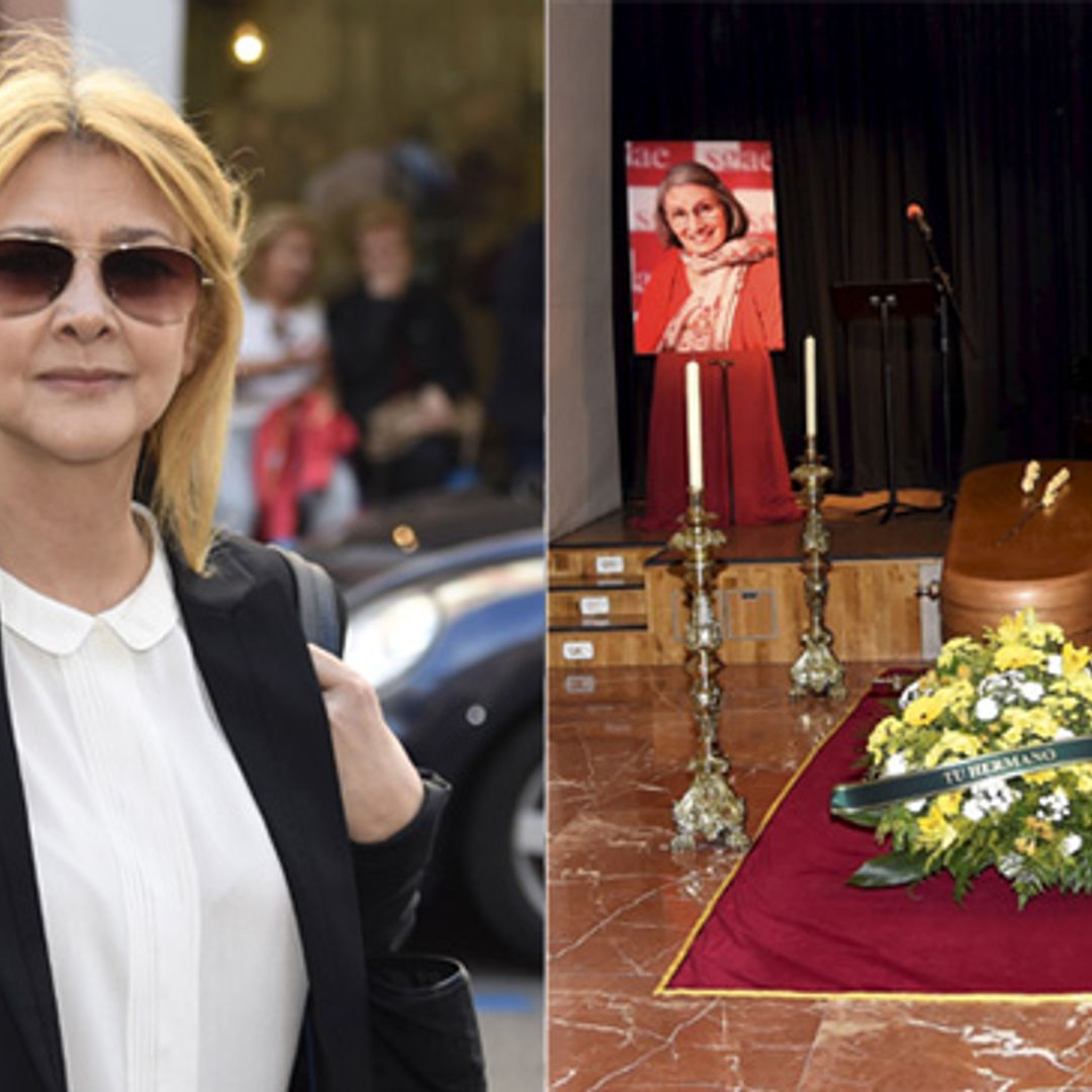Amparo Larrañaga da su último adiós a Ana Diosdado, la que fuera mujer de su padre durante 20 años