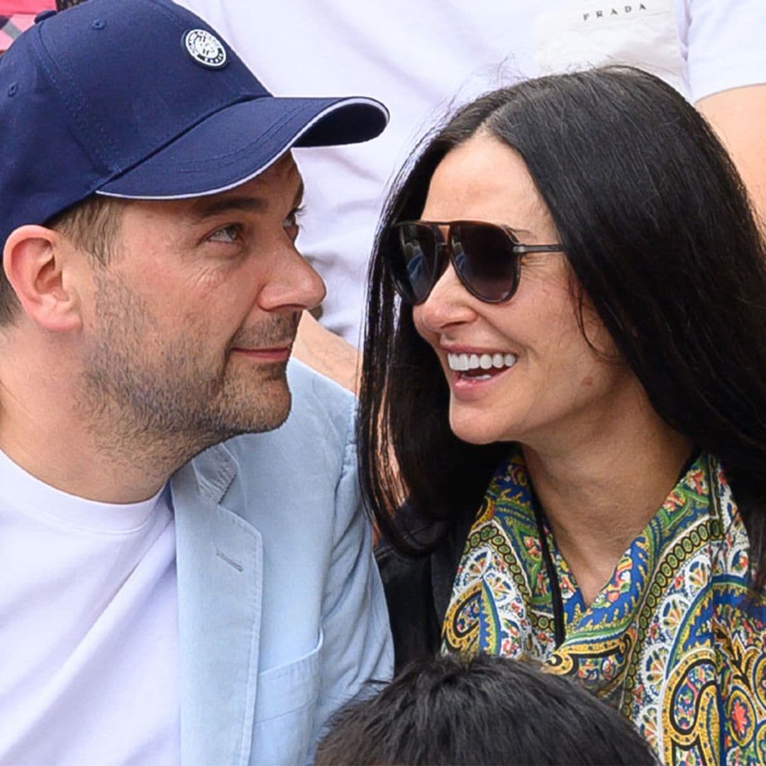 Demi Moore y Daniel Humm, entre las parejas que han paseado su amor este año por Roland Garros