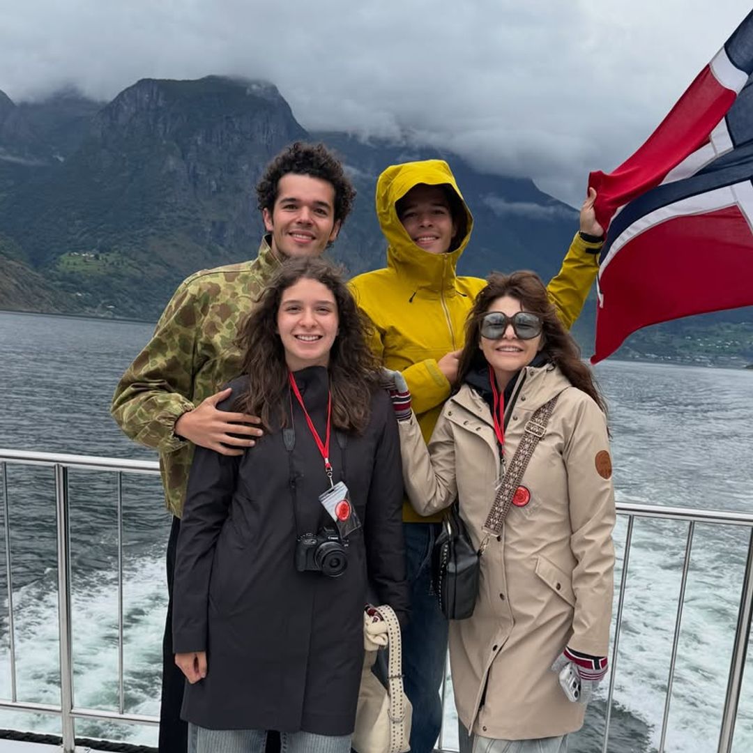Itatí Cantoral abre el álbum de sus inolvidables vacaciones con sus hijos en Noruega