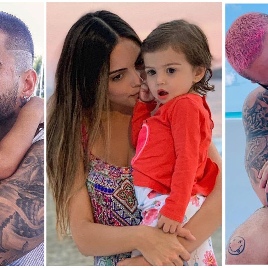 Maluma y otras celebs que han mostrado que serían unos excelentes papás