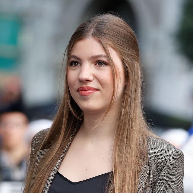 Primer plano de la infanta Sofía en los Premios Princesa de Asturias 2024