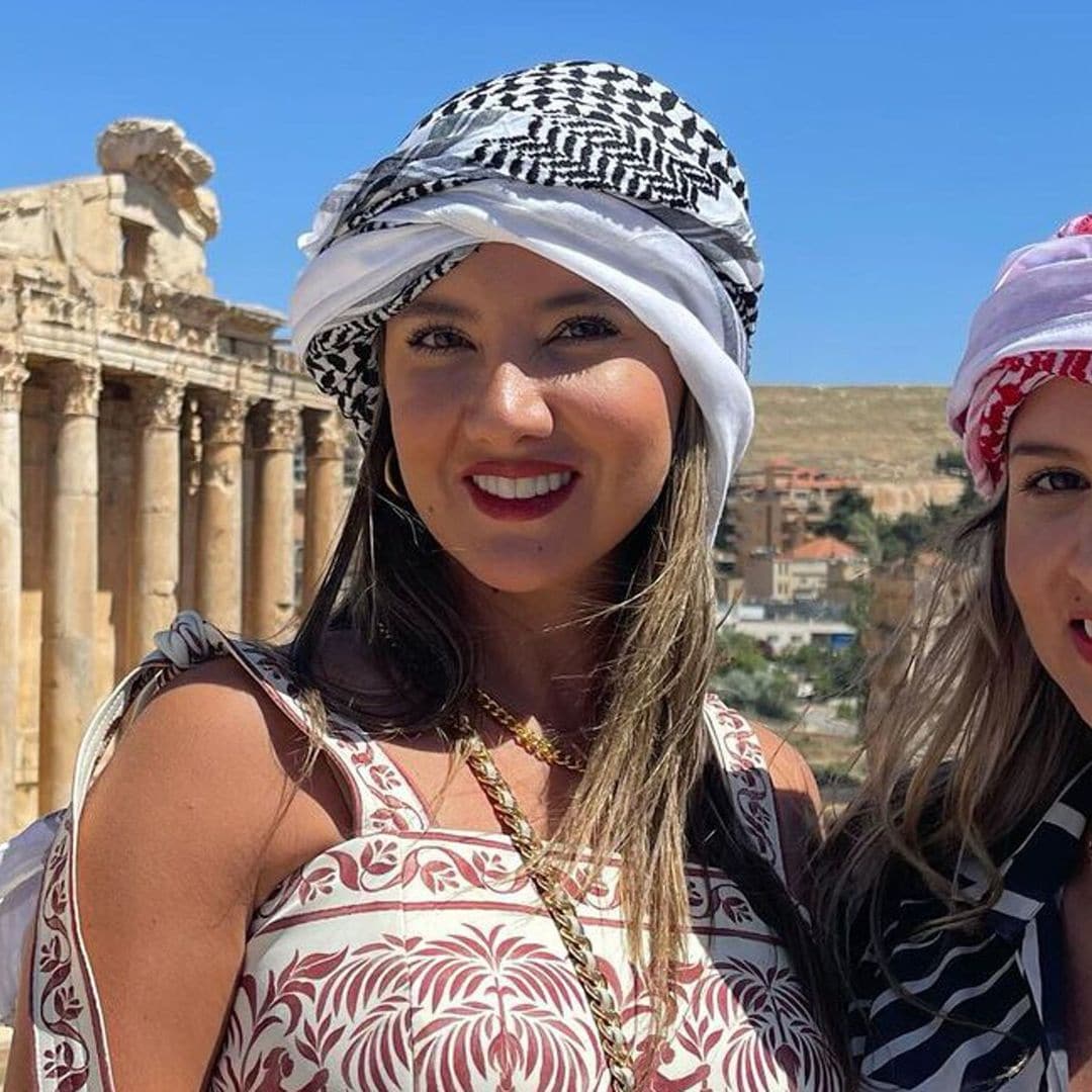 Las espectaculares vacaciones de Daniella Álvarez y su hermana en Medio Oriente