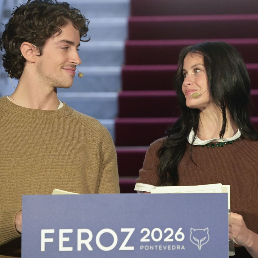 La actriz Milena Smit y el actor de Élite Manu Ríos fueron los encargados de anunciar las nominaciones para los Premios Feroz 2026, Pontevedra