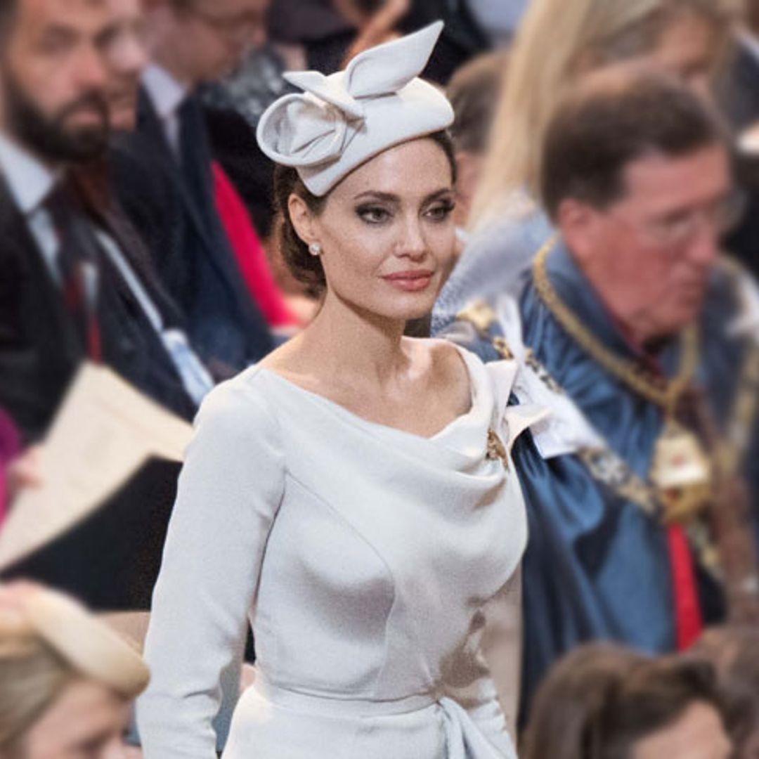 La respuesta de Angelina Jolie a Meghan Markle con su último vestido 'royal'