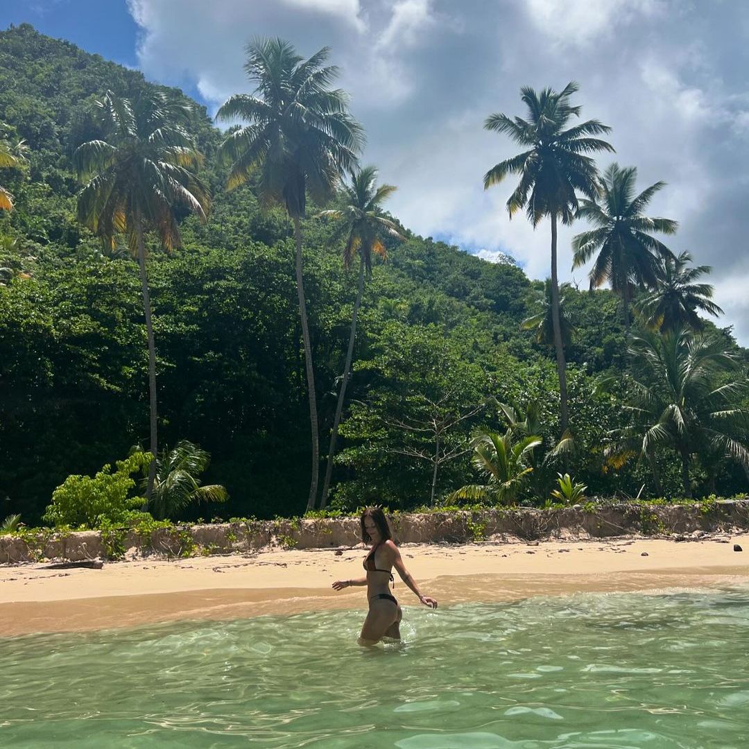 Silvia Alonso, novia de David Broncano, de rodaje en República Dominicana