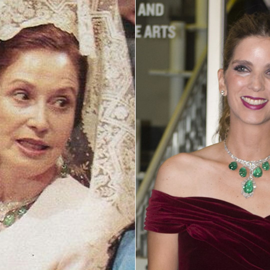El valioso collar de la abuela de Luis Alfonso de Borbón que ha vuelto a llevar Margarita Vargas