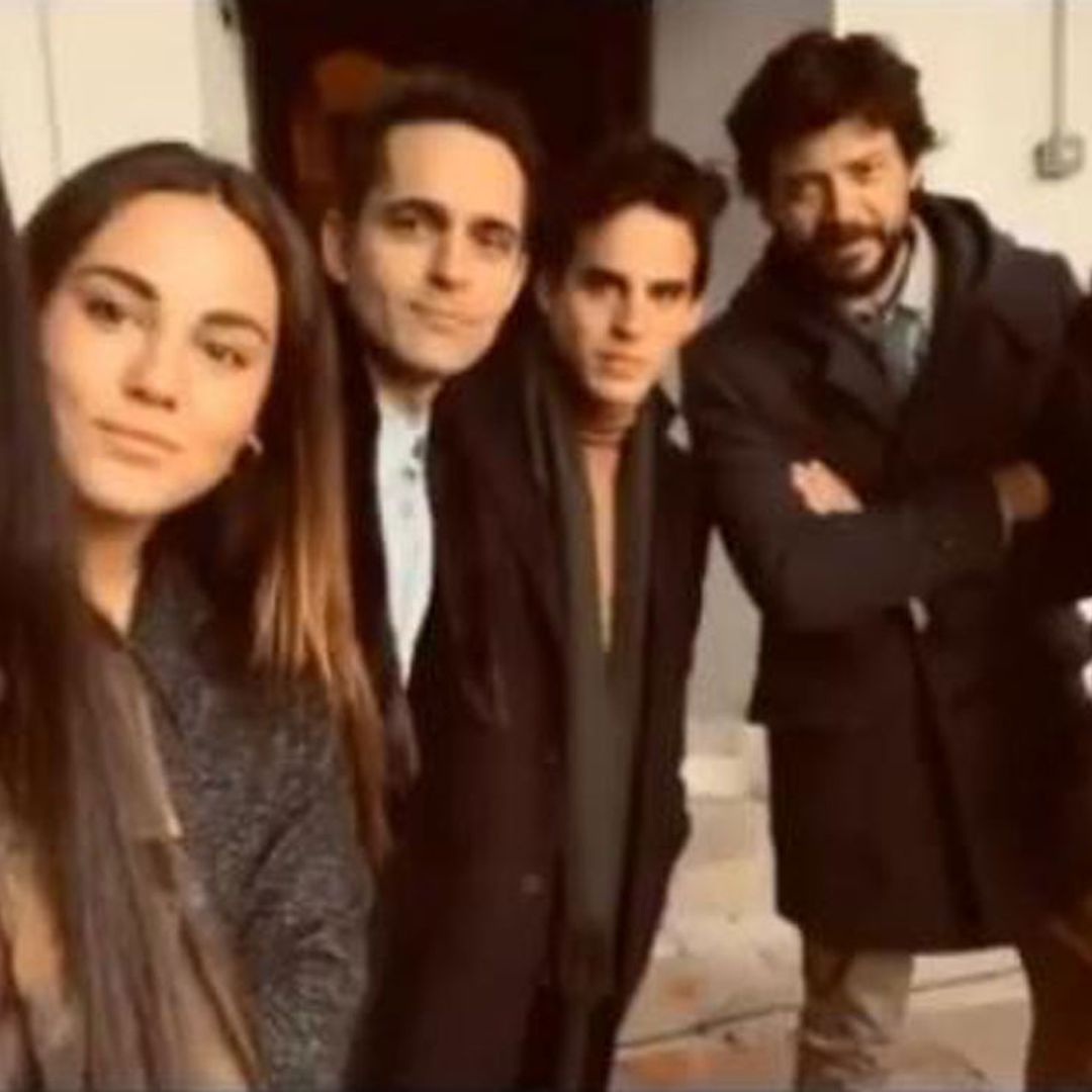 El encuentro secreto entre Victoria Federica y los protagonistas de 'La casa de papel'