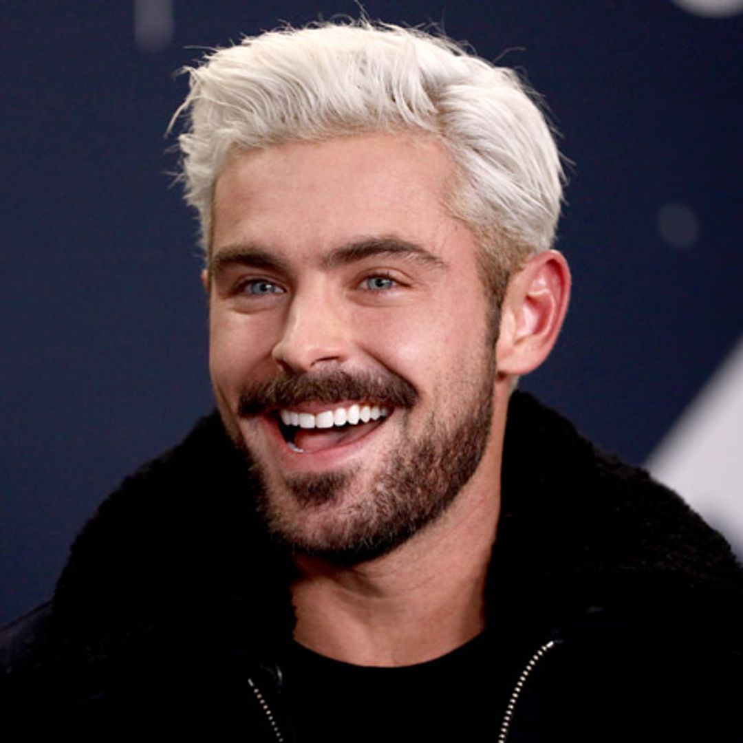 Zac Efron revoluciona las redes con su nuevo rubio platino