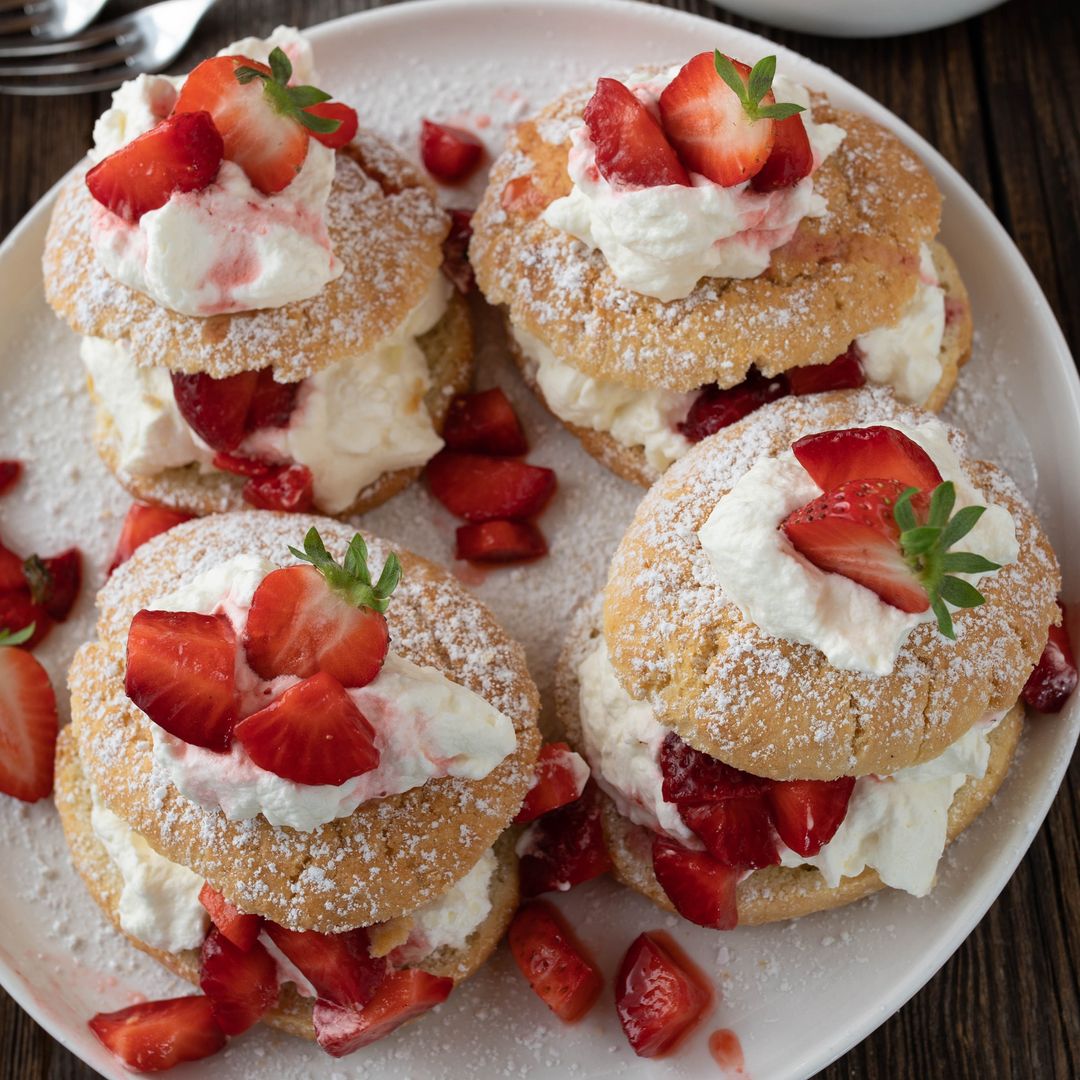 'Strawberry Shortcake': el postre que adoran en Estados Unidos cuando llega la temporada de fresas
