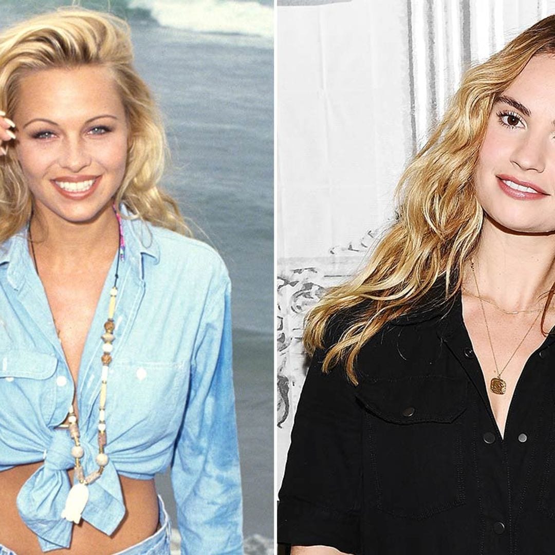 Lily James interpretará a Pamela Anderson en una miniserie sobre su relación con Tommy Lee