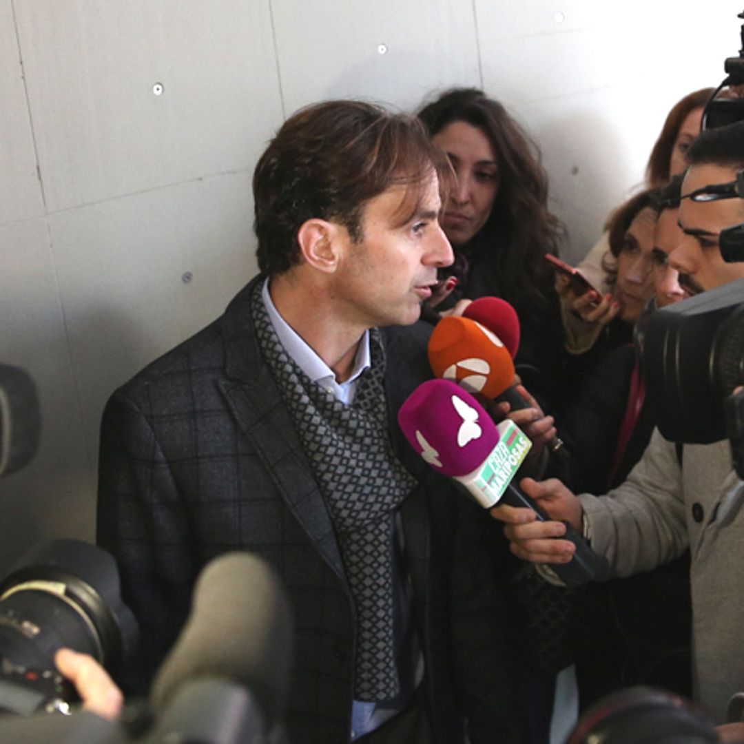 Josep Santacana, en el inicio del juicio de divorcio con Arantxa Sánchez Vicario: 'A ver si definitivamente llega el fin'