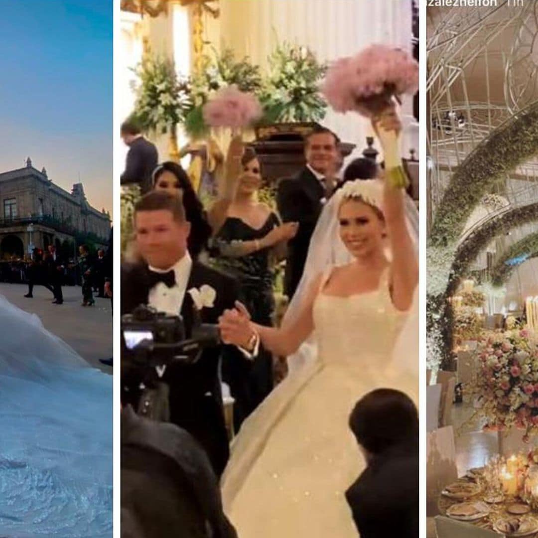 Saúl ‘Canelo’ Álvarez y Fernanda Gómez, ¡los detalles de su increíble boda!