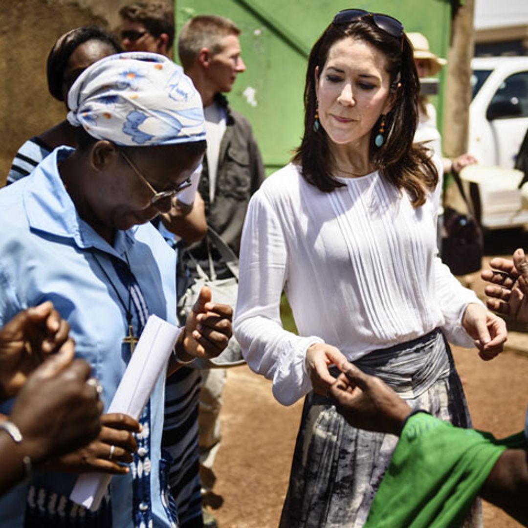 Mary de Dinamarca, bailando a ritmo de solidaridad