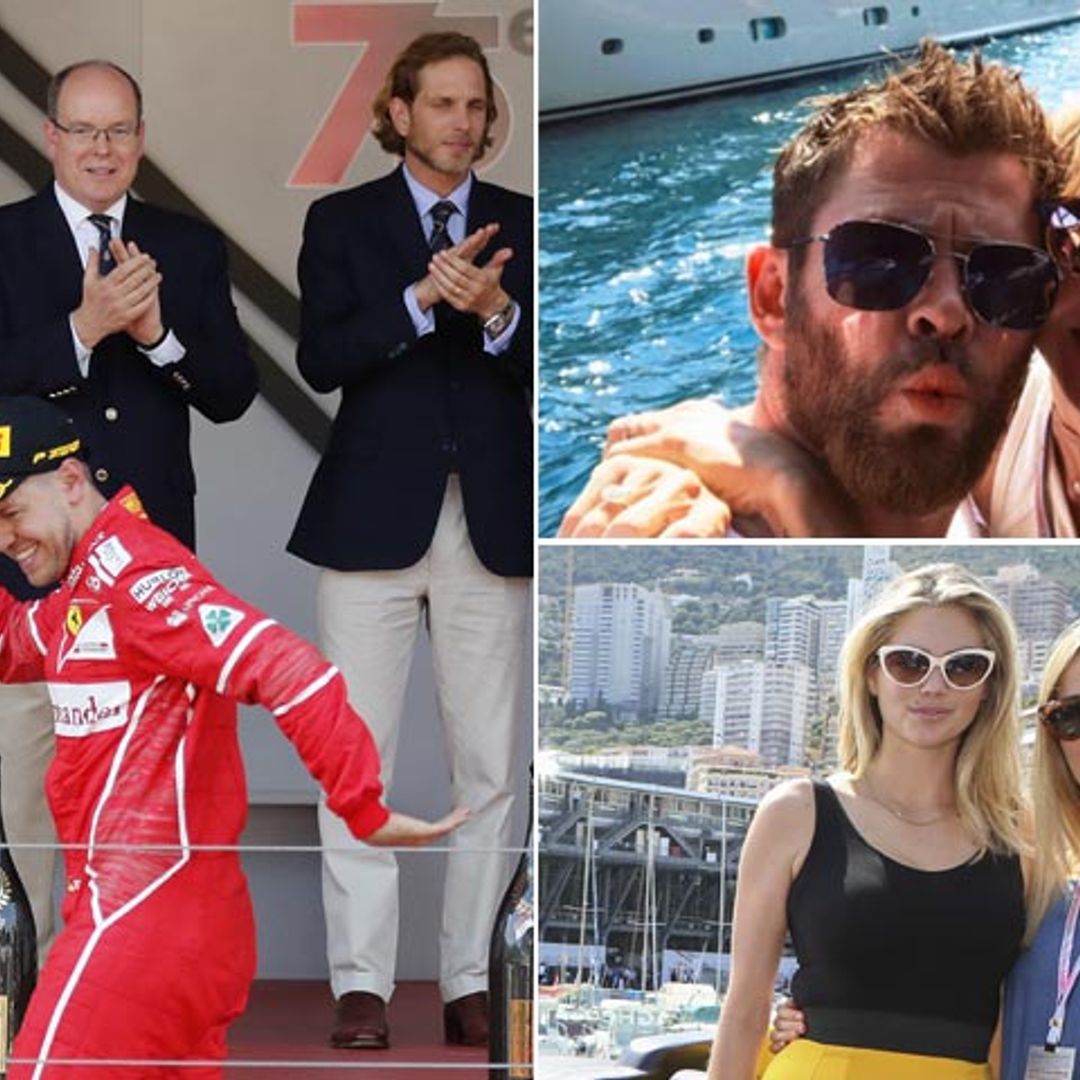 El Gran Premio de Fórmula1 de Mónaco se llena de 'celebrities' apasionadas por la velocidad