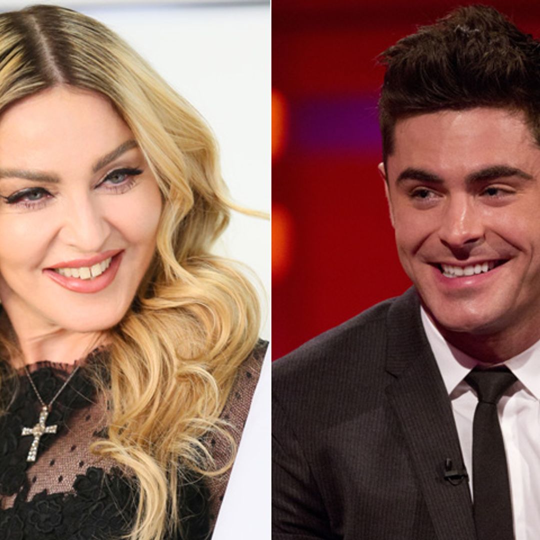¿Pasó algo entre Zac Efron y Madonna?