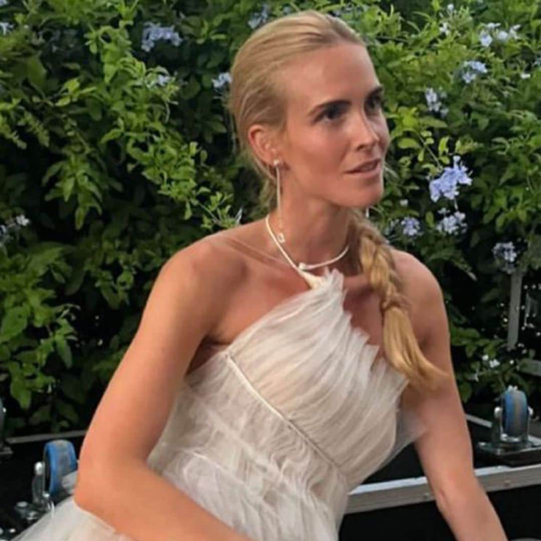 ¡Un vestido con historia! Blanca Miró se casa con un diseño de Alta Costura que ya llevó Bella Hadid