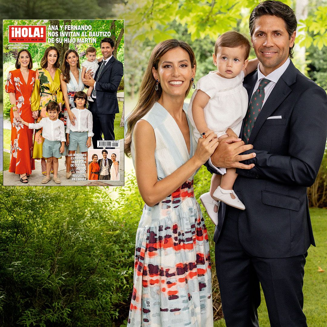 EXCLUSIVA. Ana Boyer y Fernando Verdasco nos invitan al bautizo de su hijo Martín: "Ampliar la familia no es algo que descartemos"