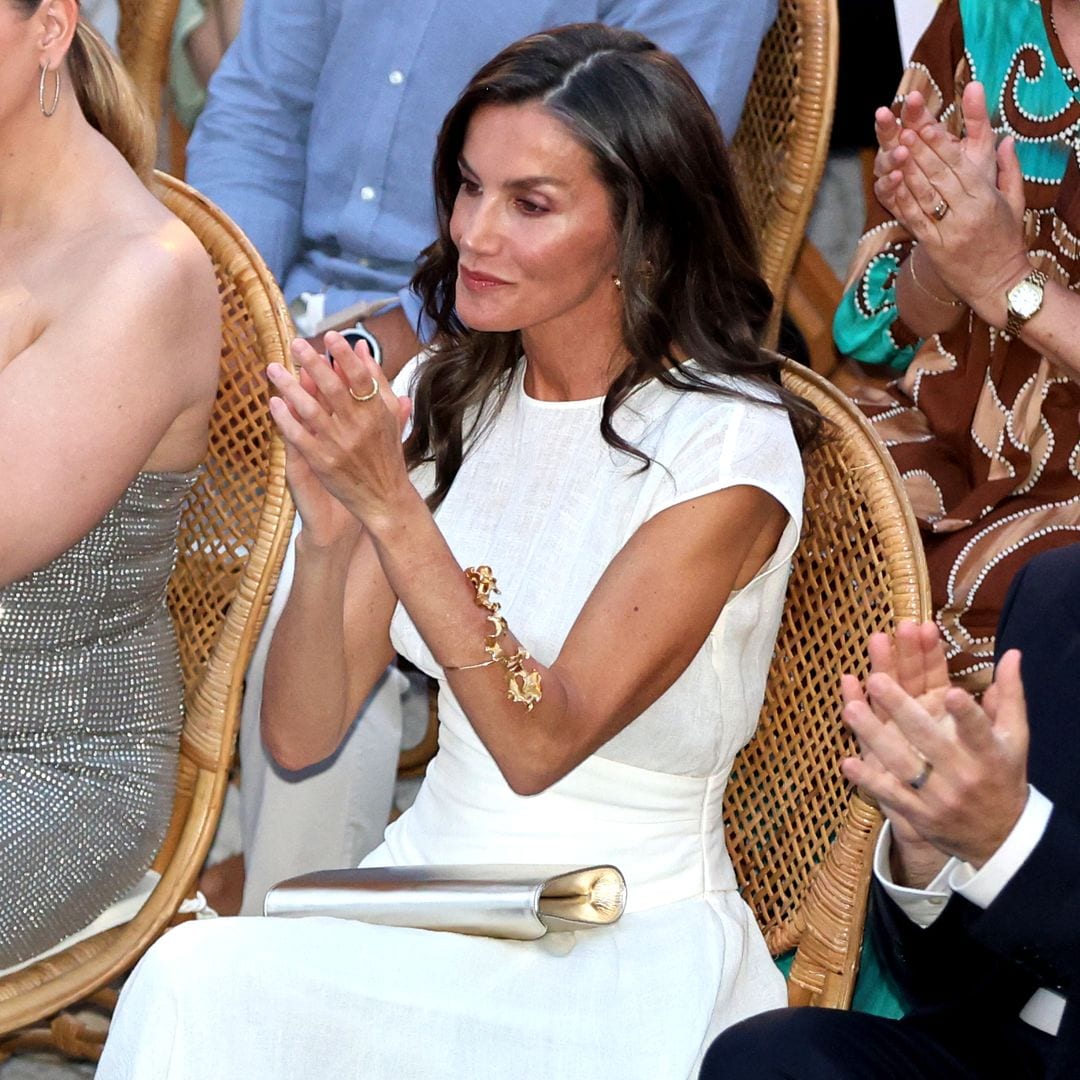 La reina Letizia, una madrina de cine rodeada de grandes estrellas en su festival fetiche