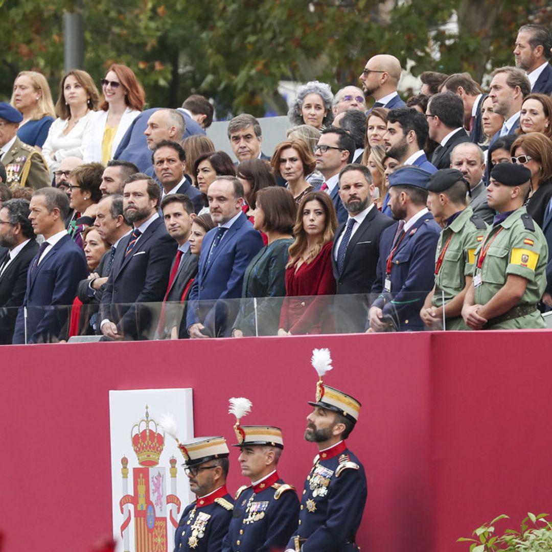 Lidia Bedman, mujer de Santiago Abascal, debuta en el Día de la Hispanidad