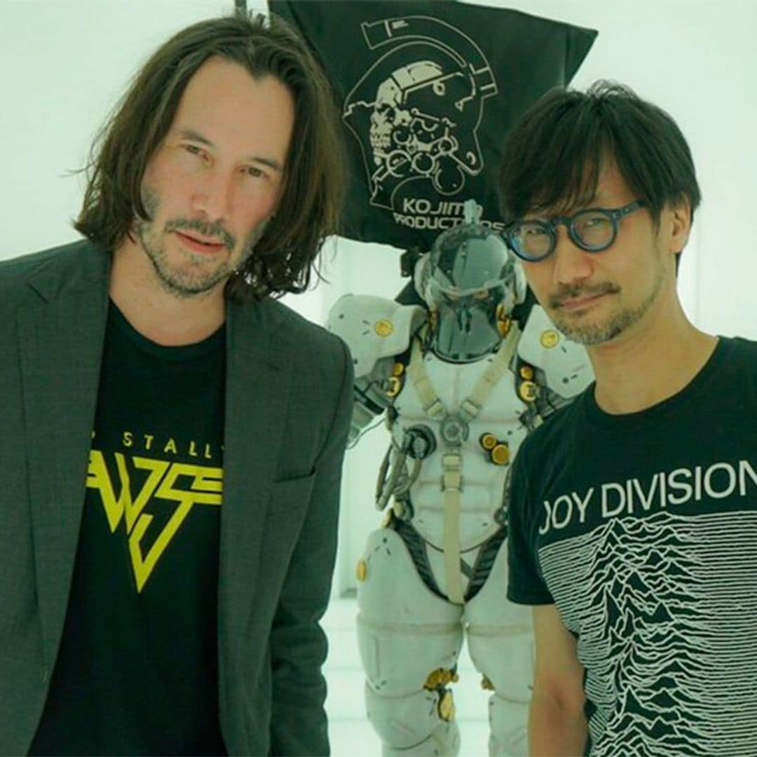 El encuentro viral y lleno de misterio entre Keanu Reeves y el diseñador de videojuegos Hideo Kojima