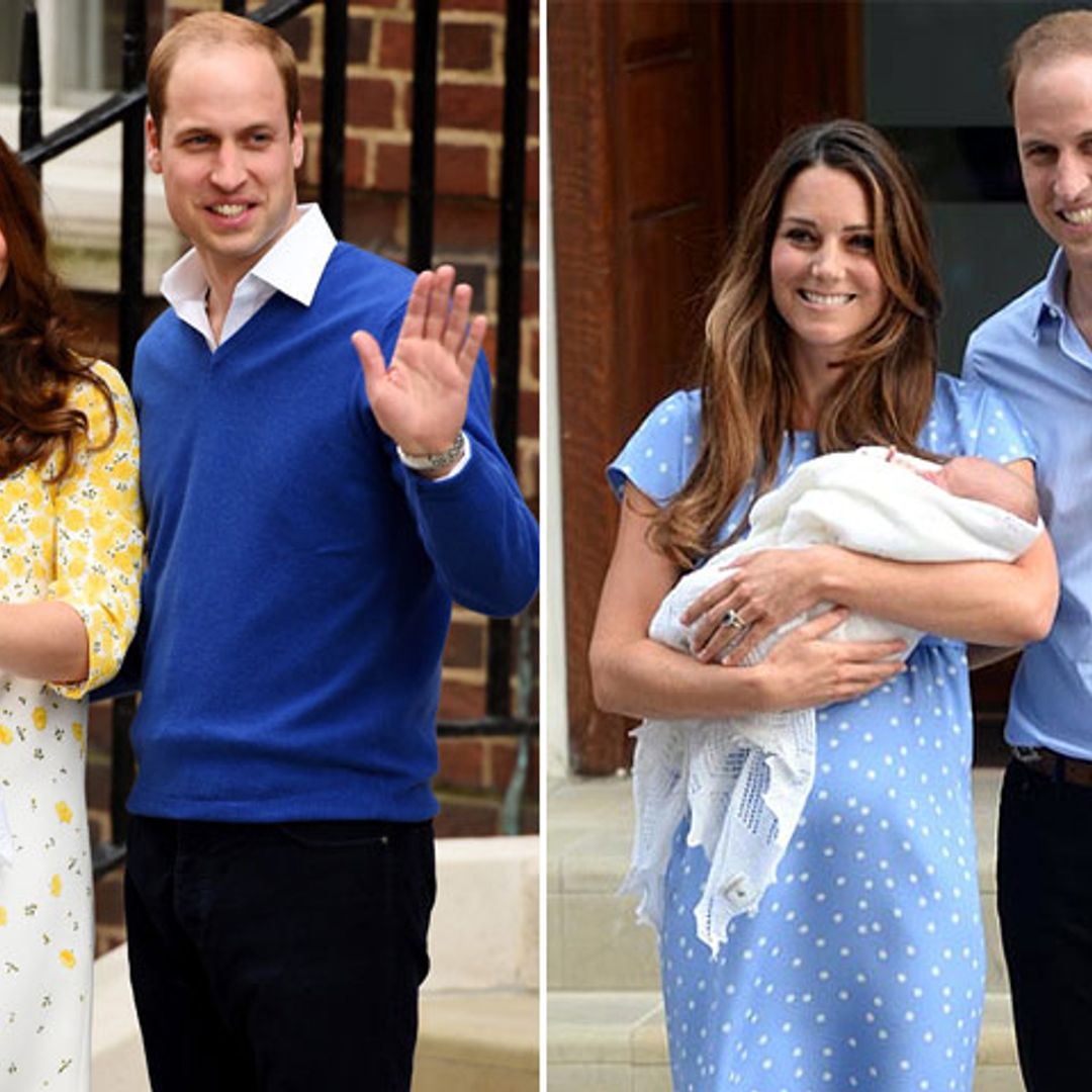 Recordamos los nacimientos de los príncipes George y Charlotte