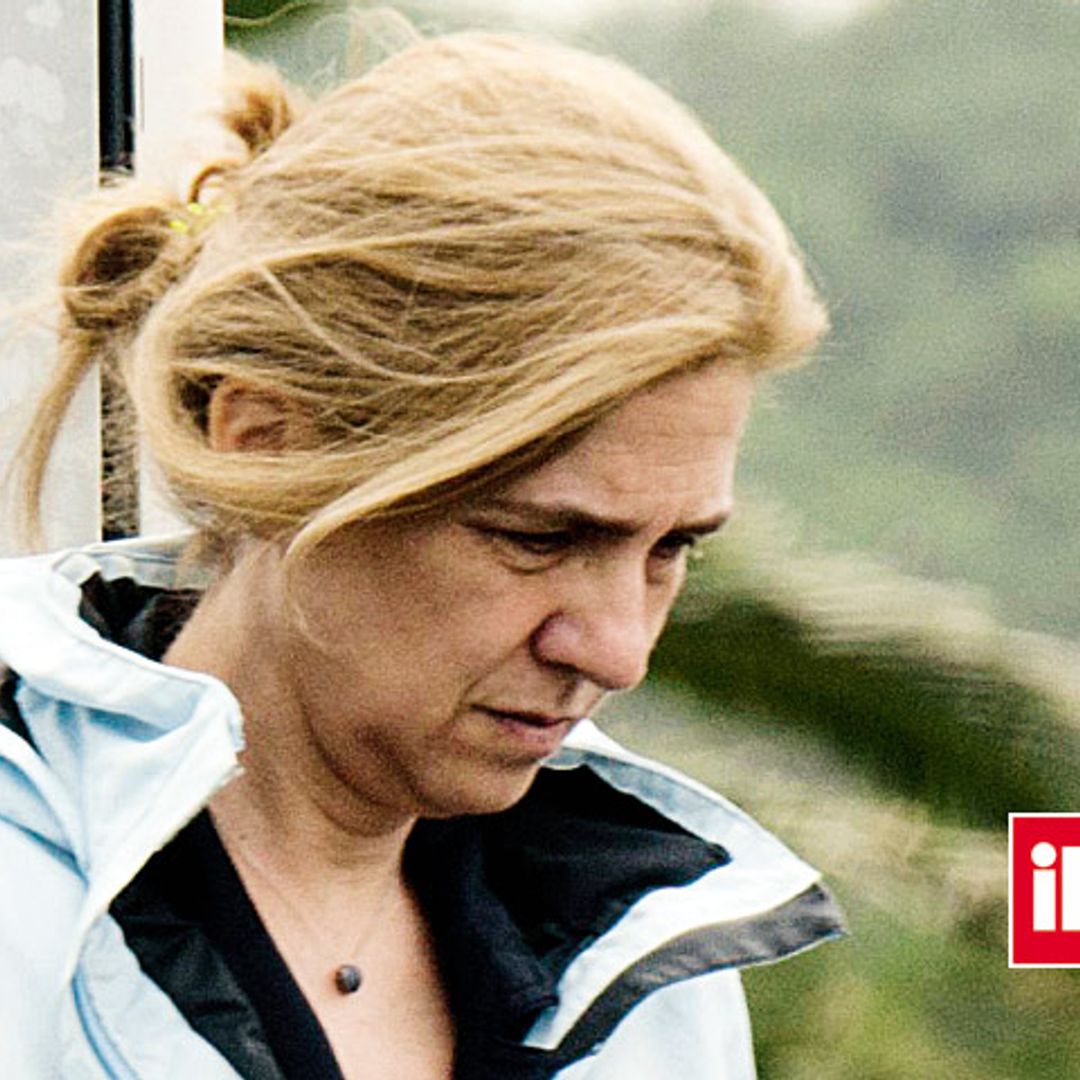 EXCLUSIVA en ¡HOLA!: las vacaciones más tristes de Doña Cristina, junto a sus hijos, en Bidart