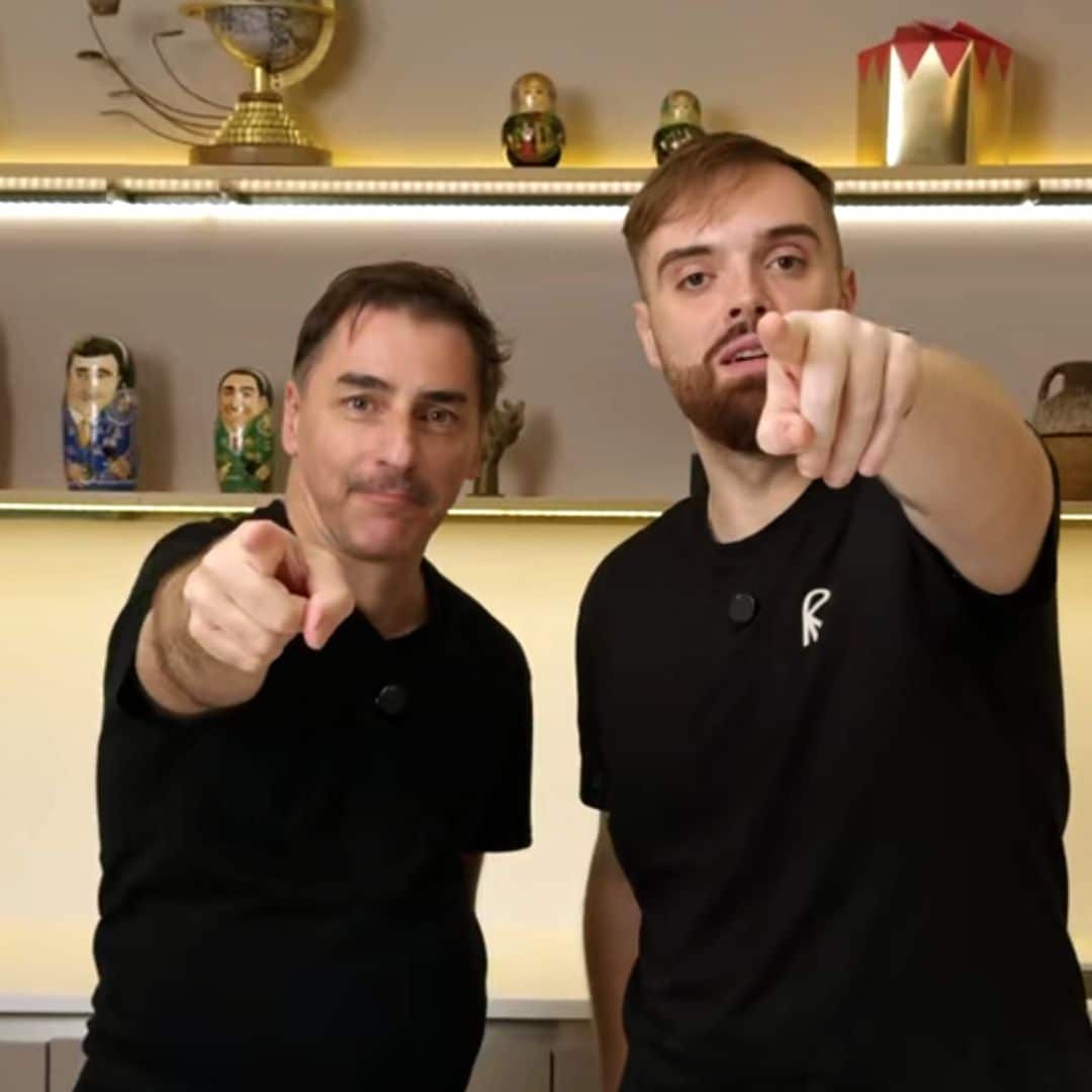 Jordi Roca e Ibai Llanos hacen la mousse de chocolate más fácil del mundo: "Solo lleva dos ingredientes"