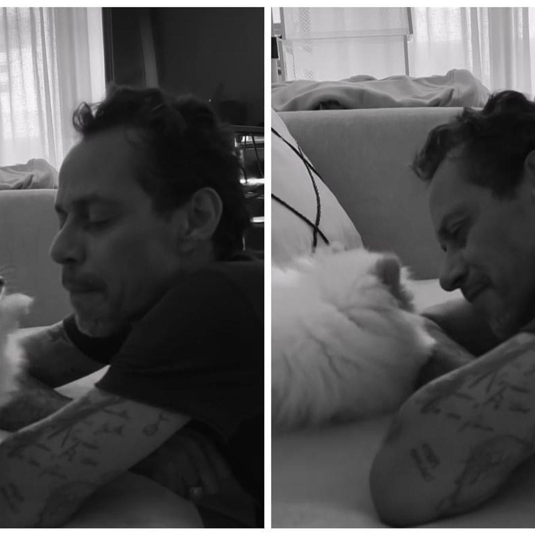 Marc Anthony presume su lado más tierno con Blue, el pequeño que lleva su apellido