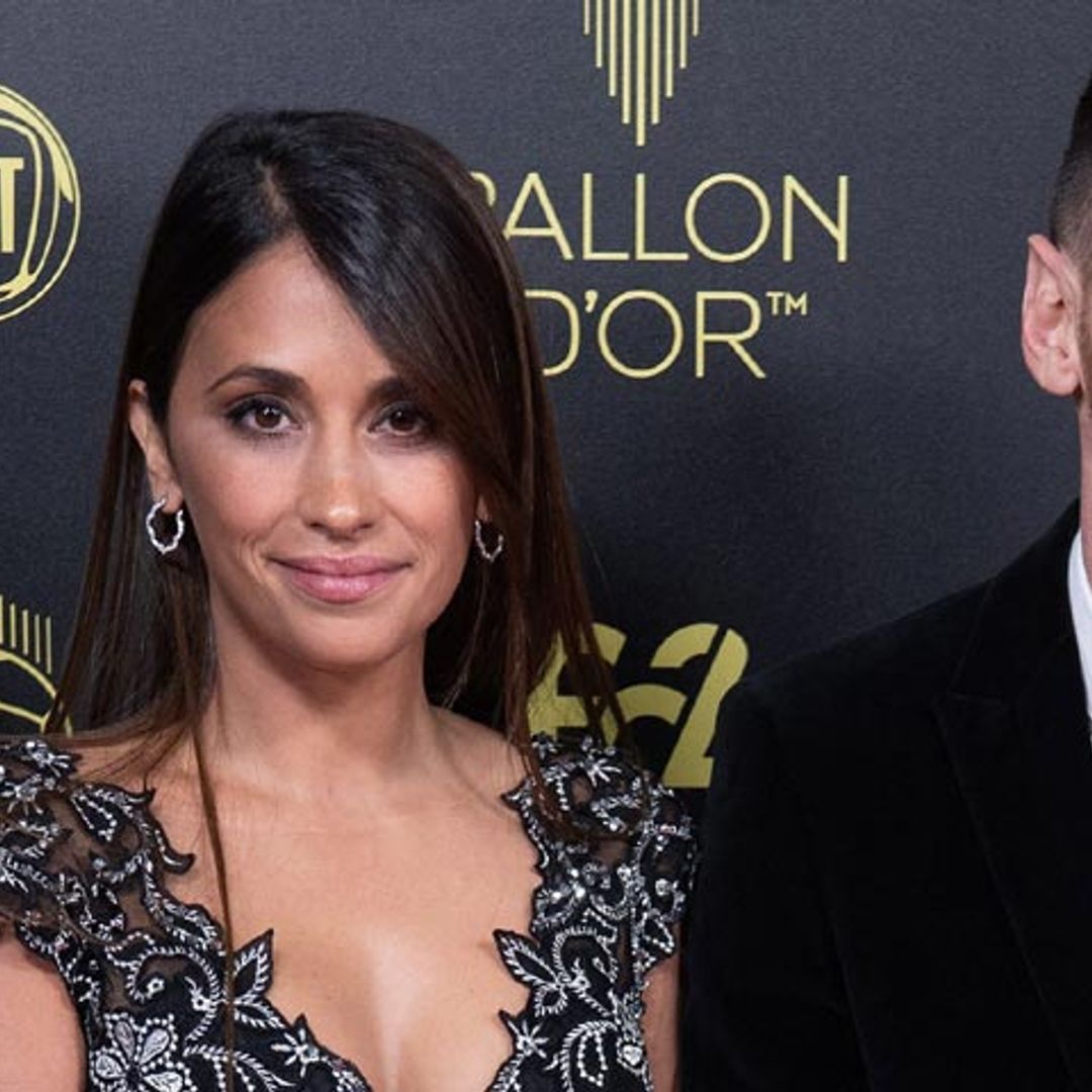 Lo que no vimos del look con truco de Antonela Roccuzzo en la gran noche de Leo Messi