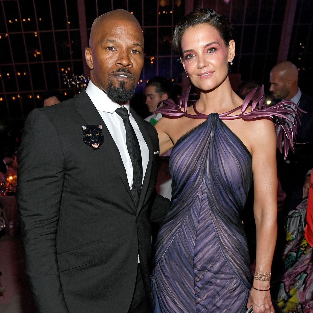 Jamie Foxx y Katie Holmes durante la Met Gala de 2019