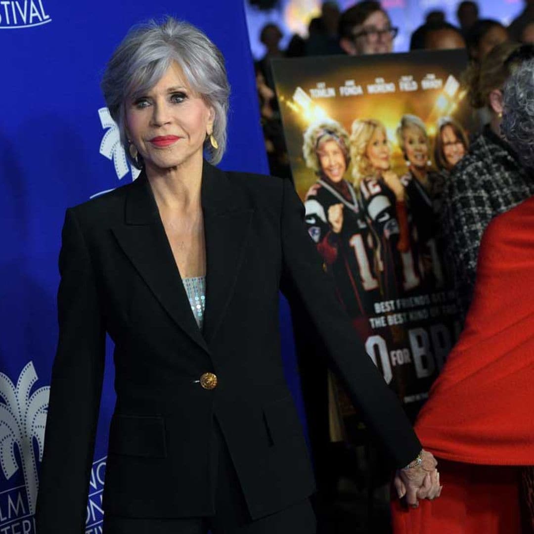 Jane Fonda reaparece espléndida en el estreno de su última película tras anunciar que su cáncer está remitiendo