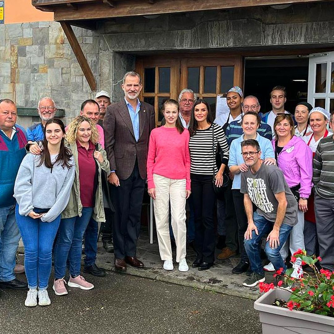 La propietaria del restaurante de Cudillero donde paró la Familia Real nos cuenta cómo fue el inesperado encuentro