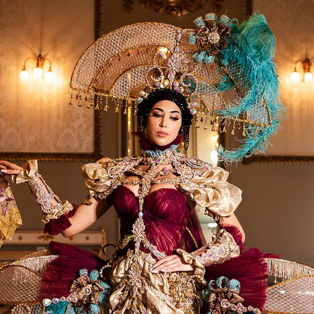 ¡Espectacular! Andrea Martínez impacta en Miss Universo convertida en una menina del siglo XXI