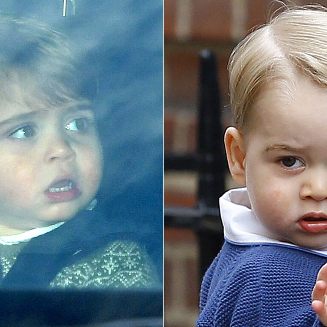 Las fotografías que prueban que Louis de Cambridge es un auténtico 'mini George'