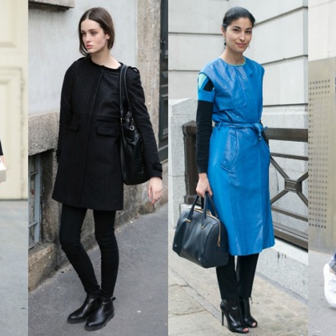 Este invierno, ponte el vestido por encima de los pantalones