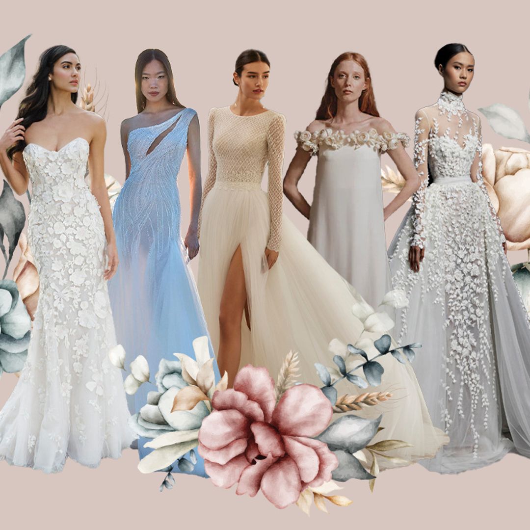 Estas son las tendencias que más veremos en los vestidos de novia