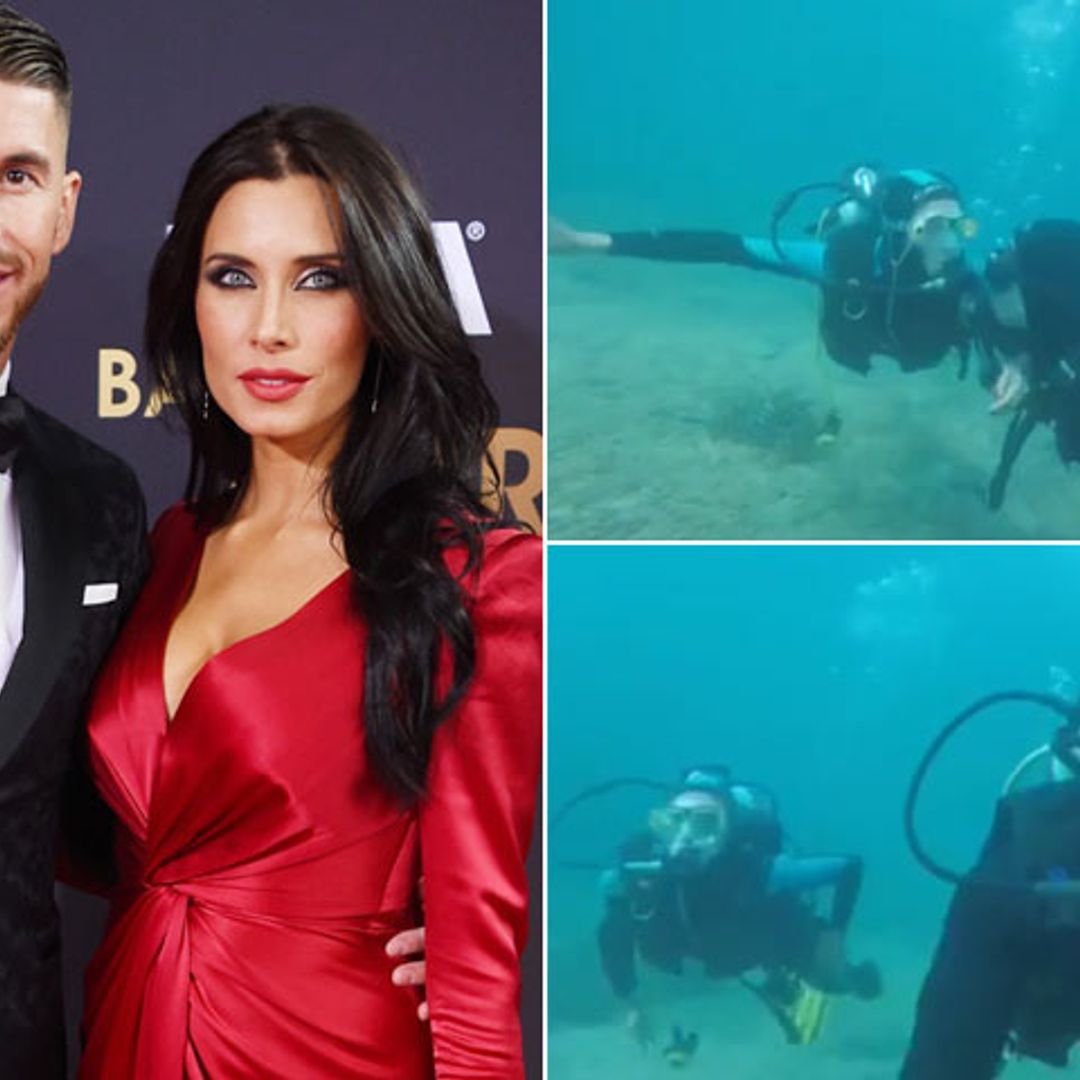 La divertida aventura bajo el mar de Pilar Rubio y Sergio Ramos