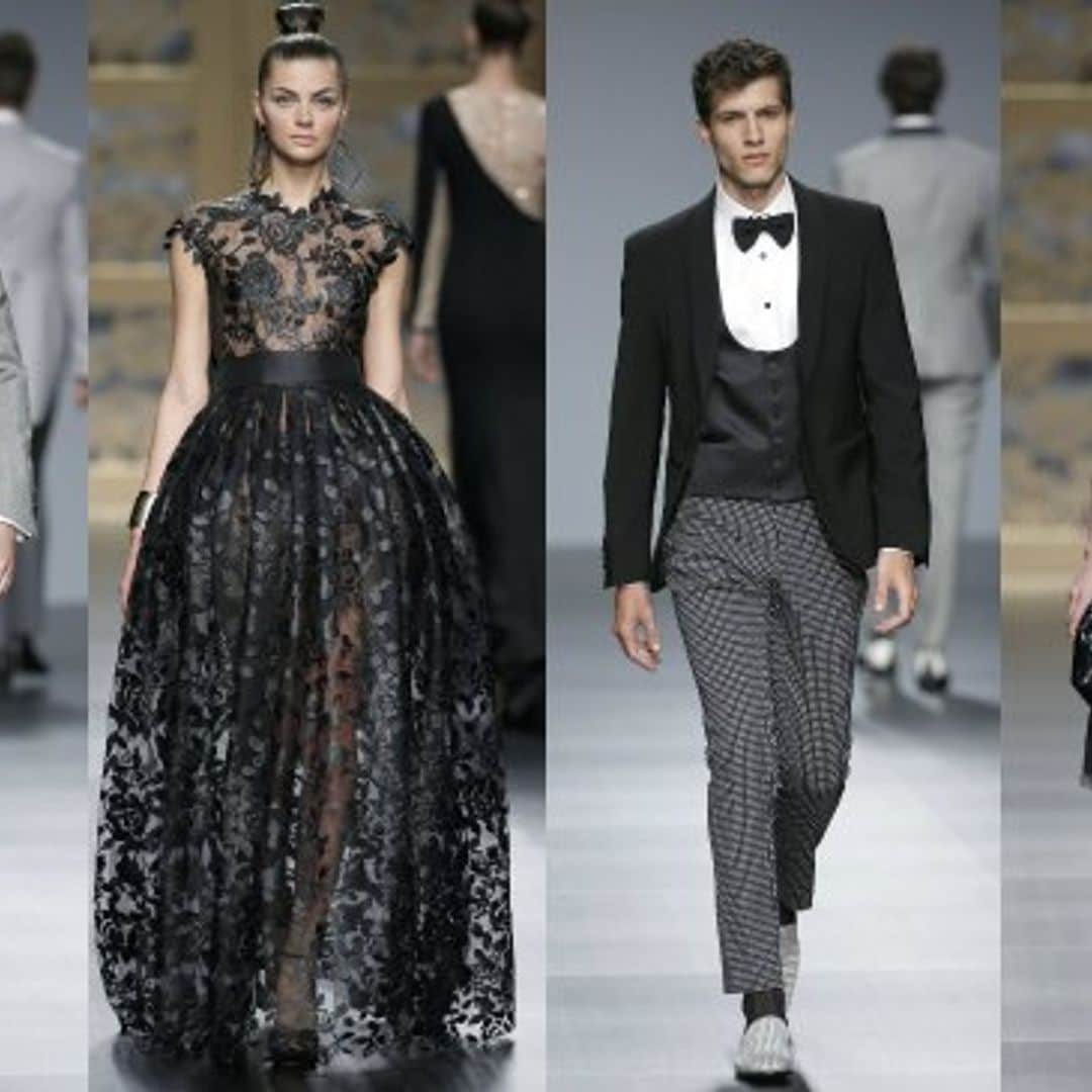 Las invitadas 'geisha' de Carla Ruiz y los novios urbanos de Fuentecapala: Así son los últimos desfiles de Barcelona Bridal Week